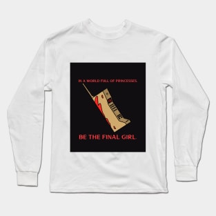 Horror Movie Final Girl 2 Long Sleeve T-Shirt